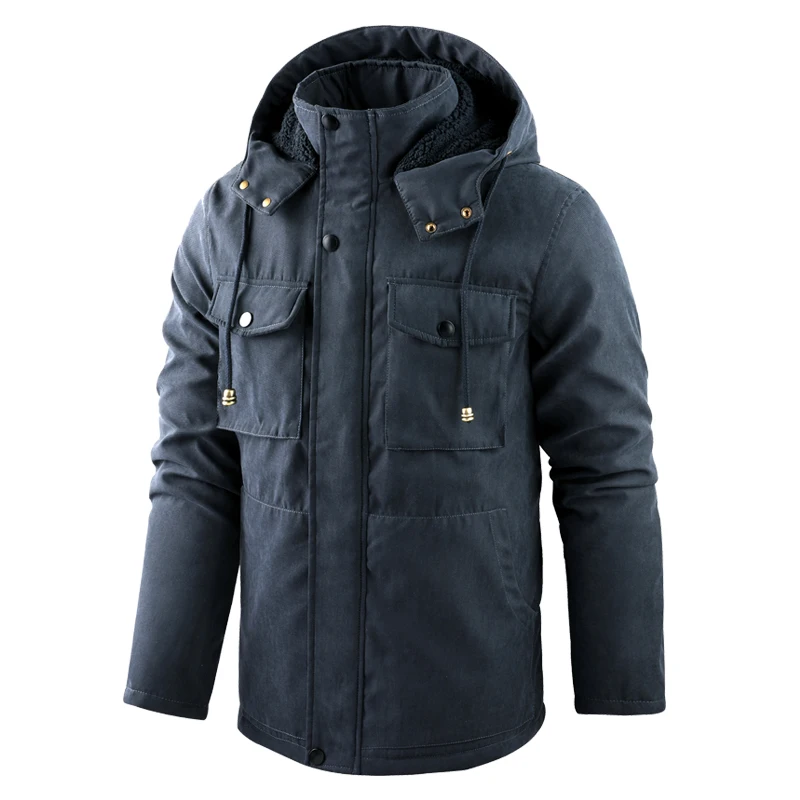Quality Winter Clothing Jacket - High Quality Men's Fleece Jacket Winter