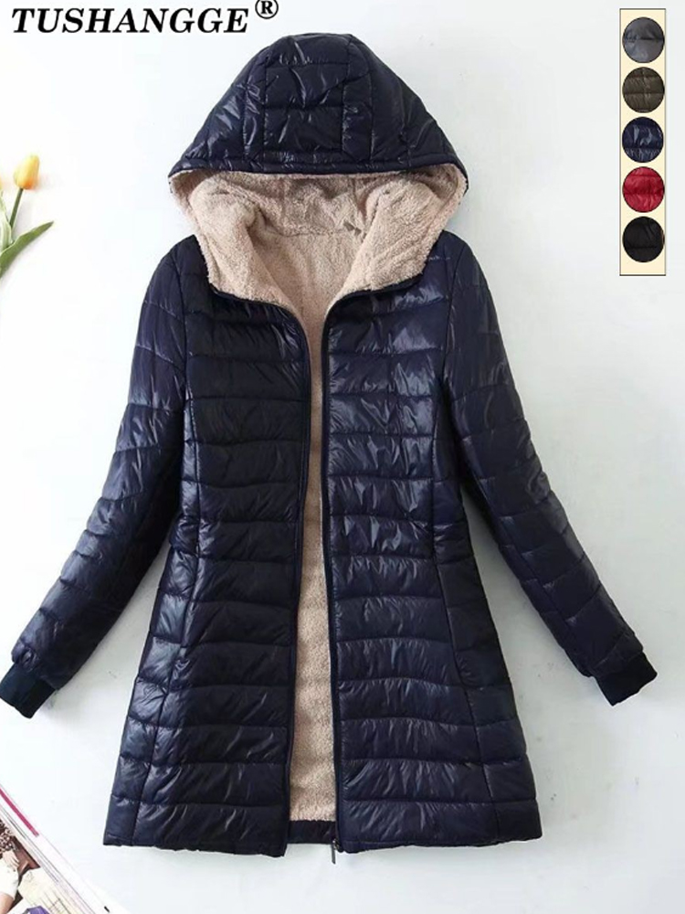 Winter Clothing Online - New Mid Length Korean Edition Hooded