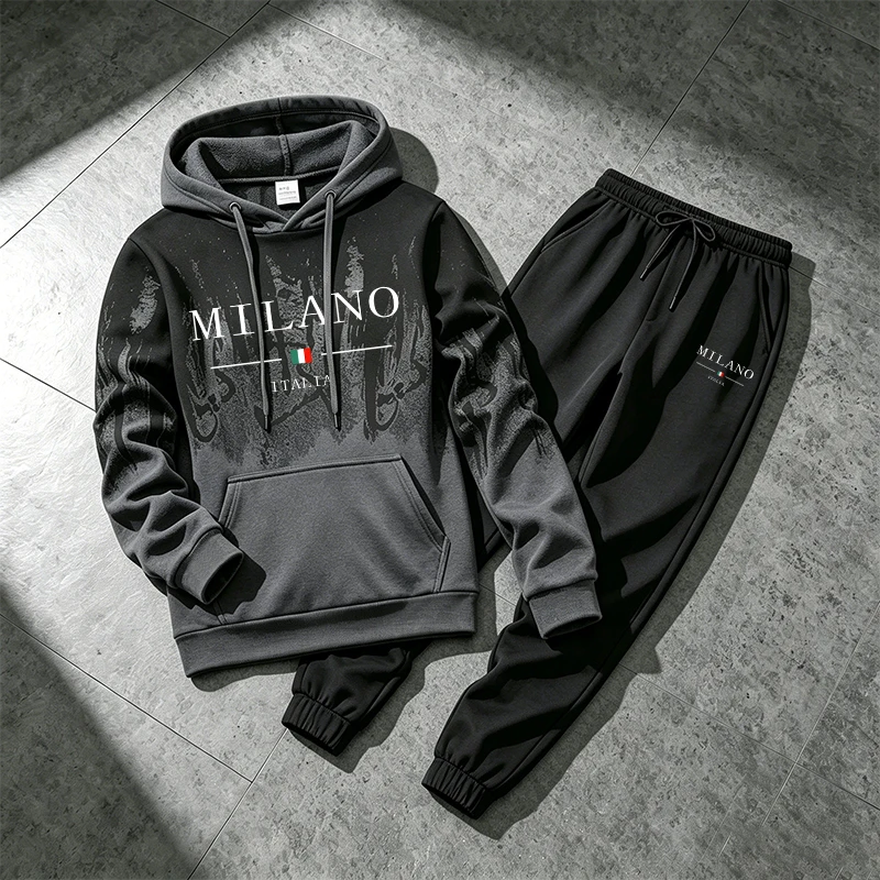 Winter Clothing Gear - 2026 New Arrival Men's Tracksuit Hoodie&sweatpants