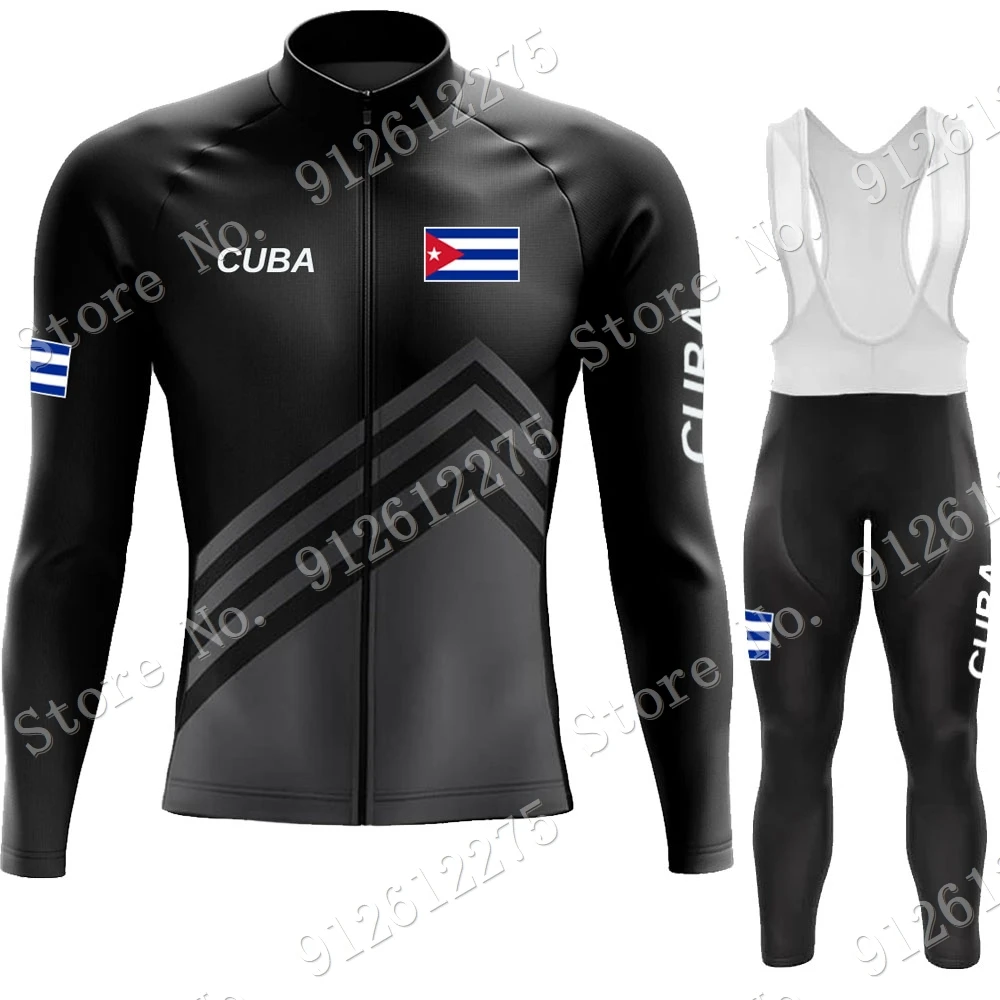 Cuba Cycling Jersey Set Cyclin - Winter Clothing Men Sale บทวิจารณ์และราคา