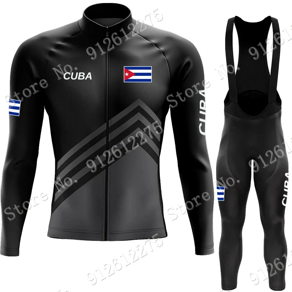 Cuba Cycling Jersey Set Cyclin - Winter Clothing Men Sale บทวิจารณ์และราคา