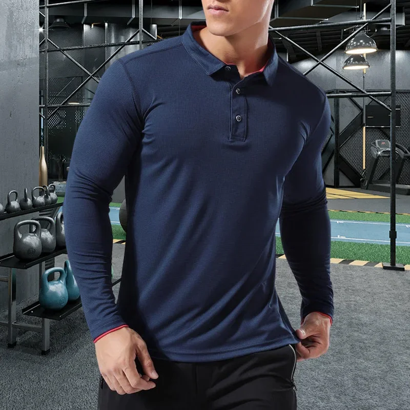 Men Running Sport Shirts Tops  - Winter Clothing Gear บทวิจารณ์และราคา