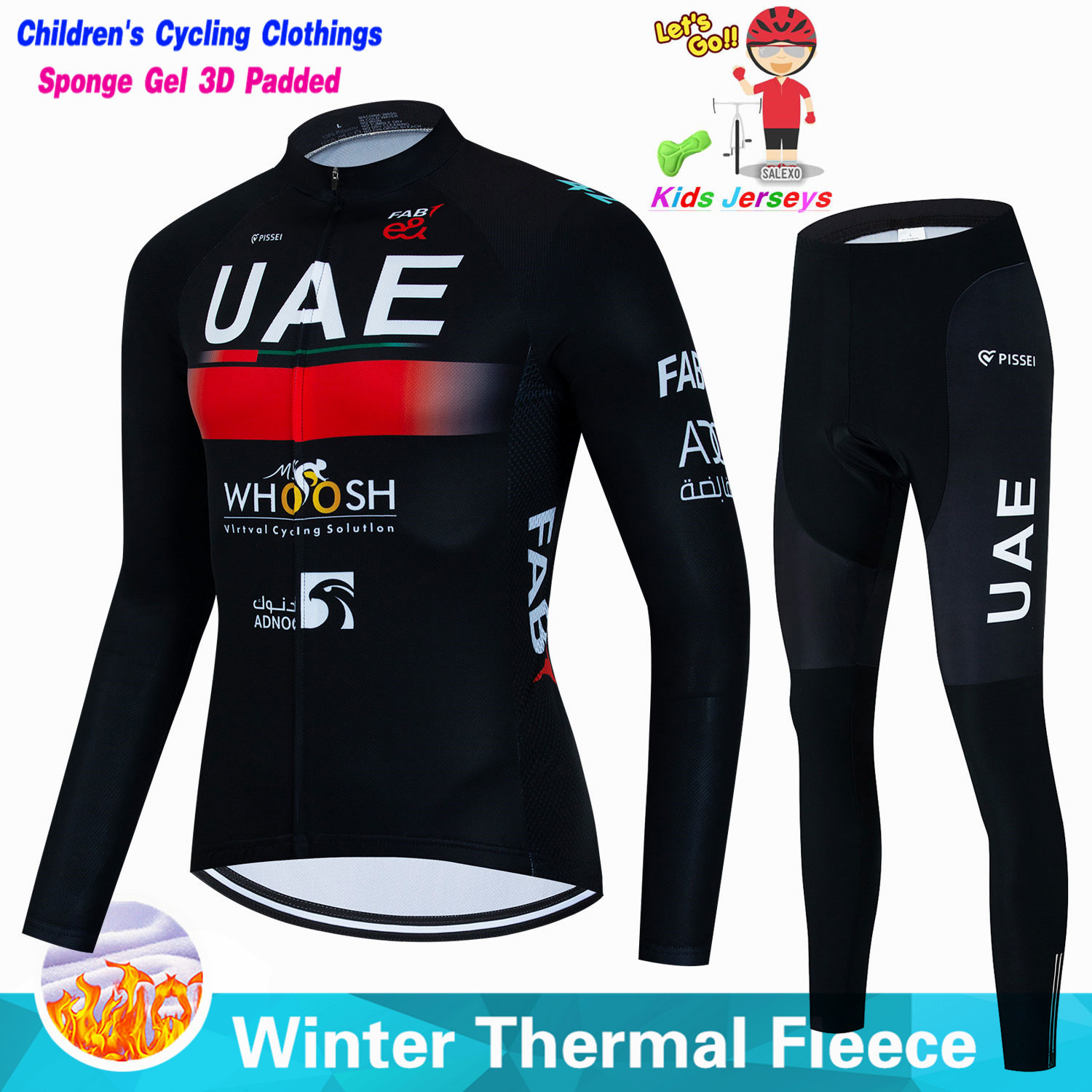 Uae Kids Winter Fleece Cycling - Winter Clothing Kids Sale บทวิจารณ์และราคา