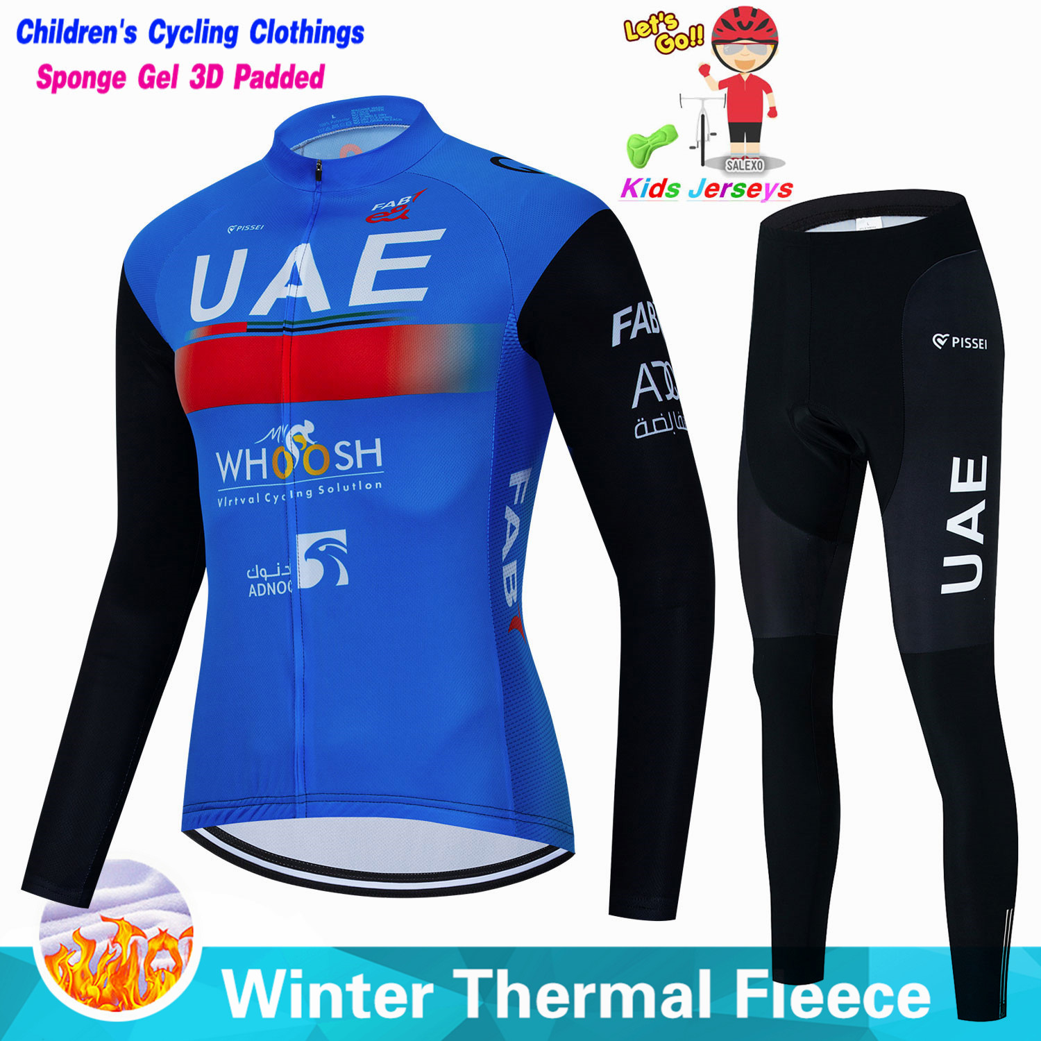 Uae Kids Winter Fleece Cycling - Winter Clothing Kids Sale บทวิจารณ์และราคา