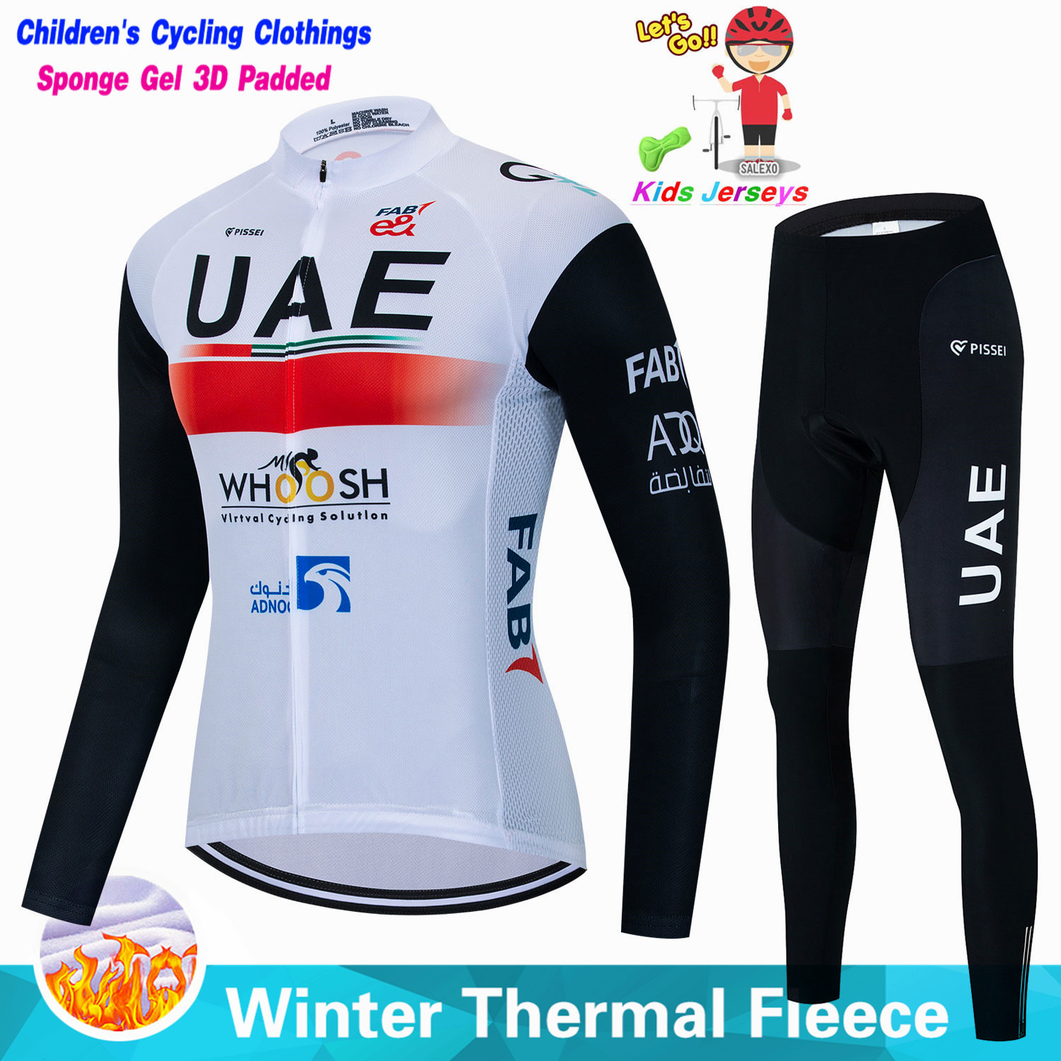 Uae Kids Winter Fleece Cycling - Winter Clothing Kids Sale บทวิจารณ์และราคา
