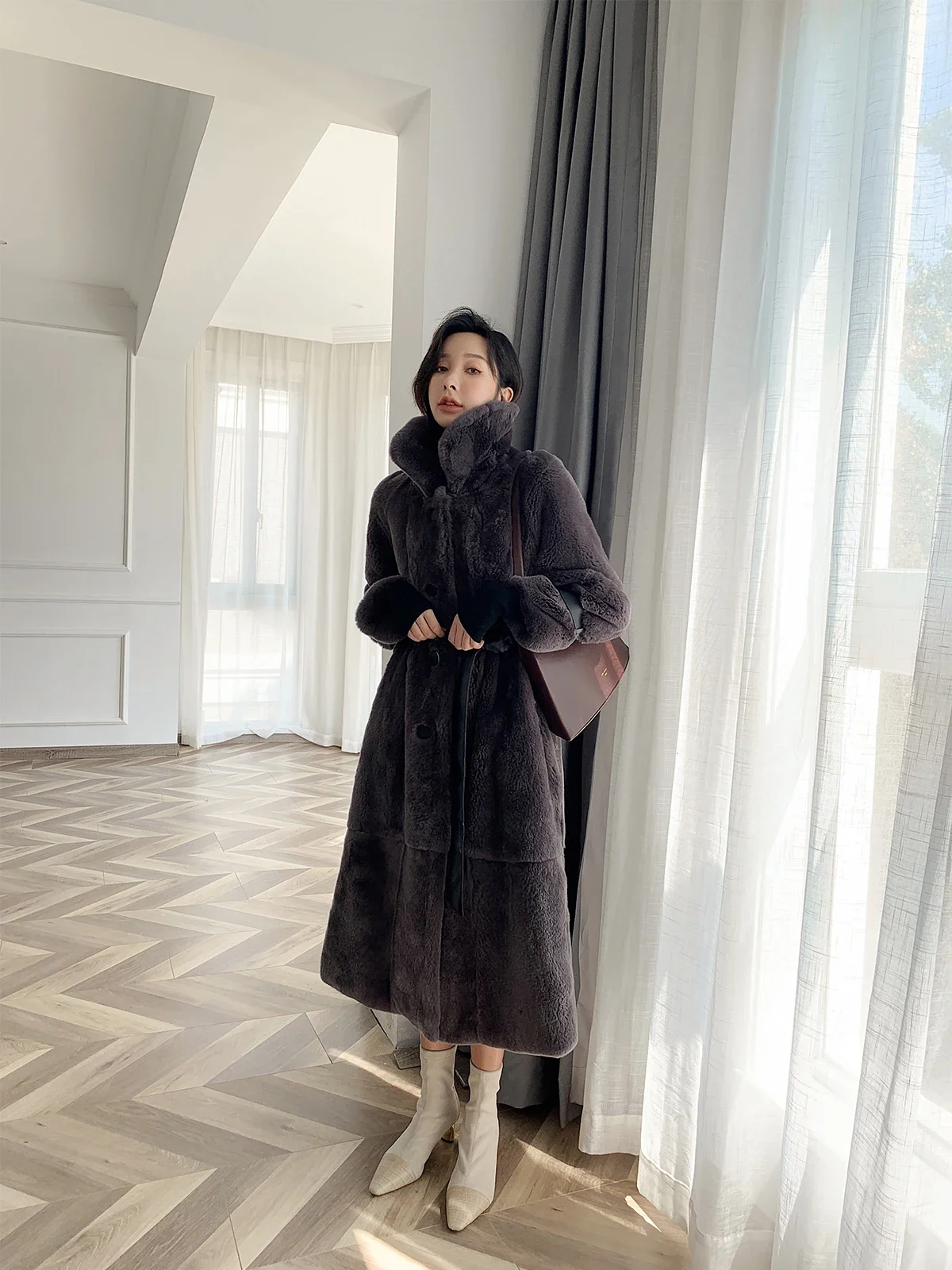 High Quality Real Rex Rabbit F - Quality Winter Clothing Jacket บทวิจารณ์และราคา