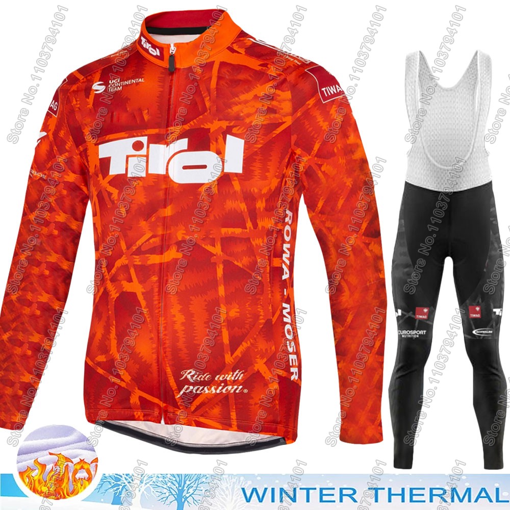Tirol Team 2024 Cycling Jersey - Winter Clothing Men Sale บทวิจารณ์และราคา