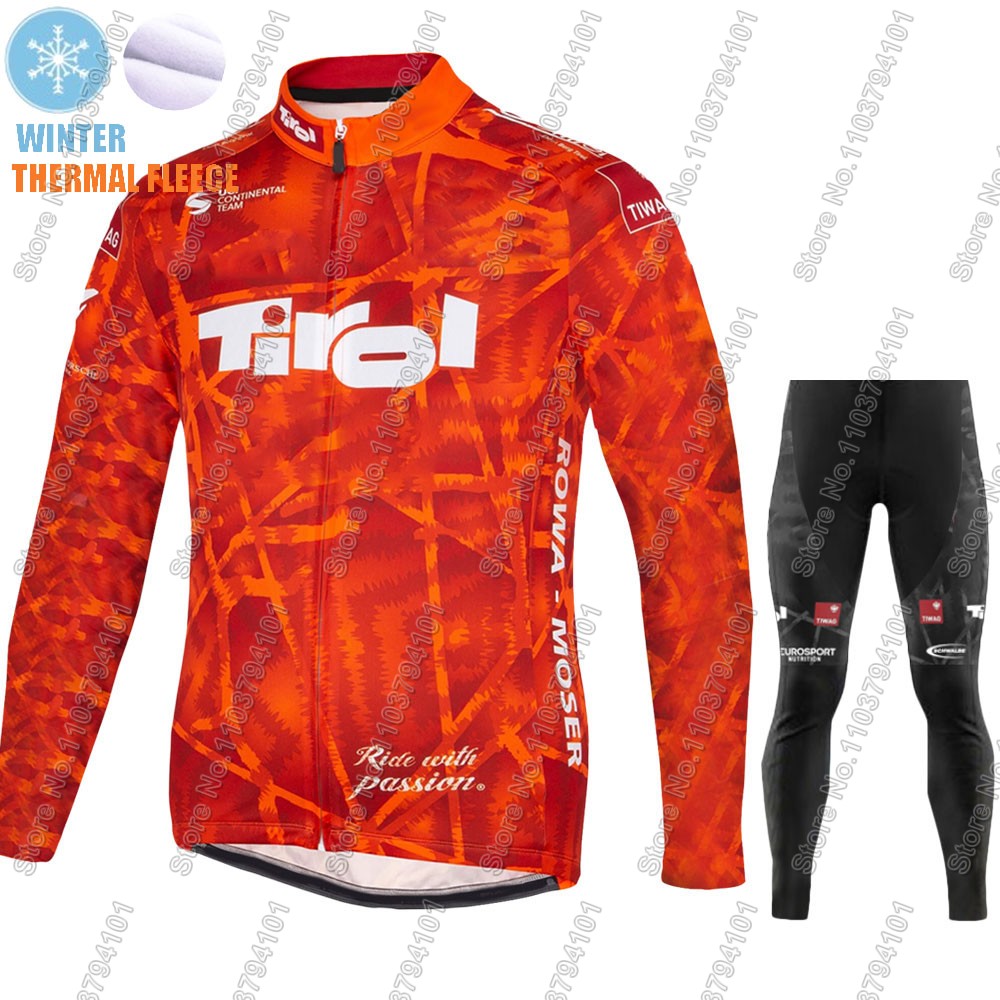 Tirol Team 2024 Cycling Jersey - Winter Clothing Men Sale บทวิจารณ์และราคา