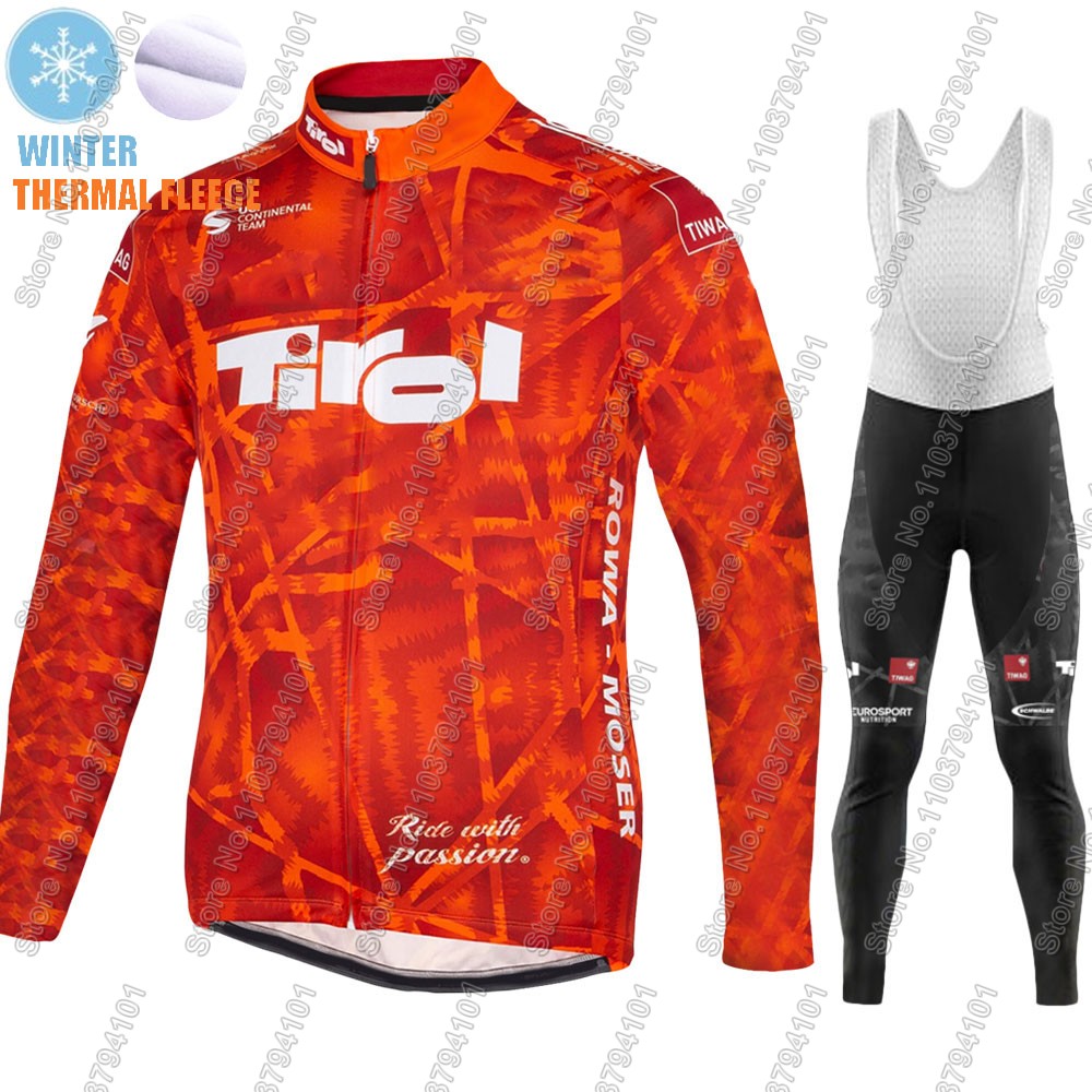 Tirol Team 2024 Cycling Jersey - Winter Clothing Men Sale บทวิจารณ์และราคา