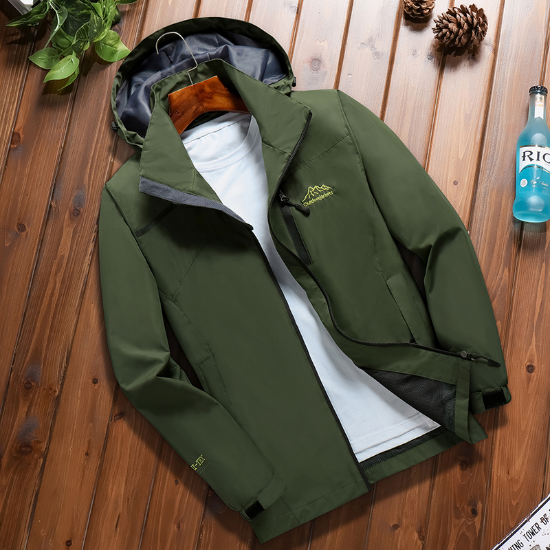 Outdoor Solid Color Hooded Win - Quality Winter Clothing Bomber Jacket บทวิจารณ์และราคา