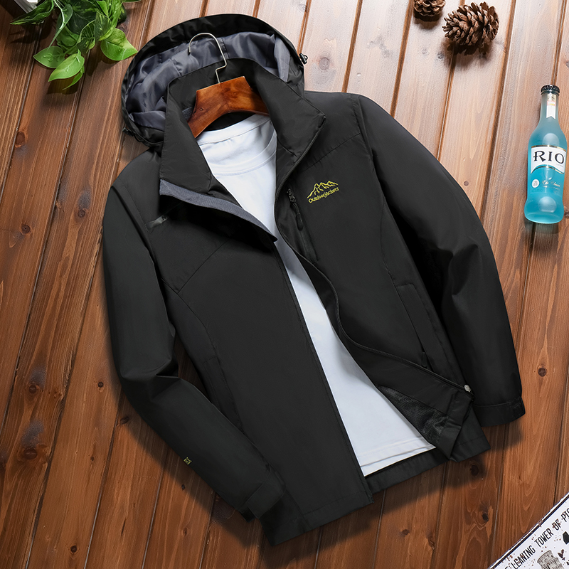 Outdoor Solid Color Hooded Win - Quality Winter Clothing Bomber Jacket บทวิจารณ์และราคา