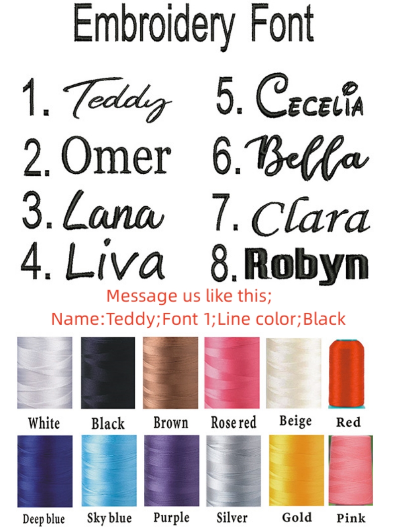 Personalised Embroidery Childr - Winter Under Clothing บทวิจารณ์และราคา