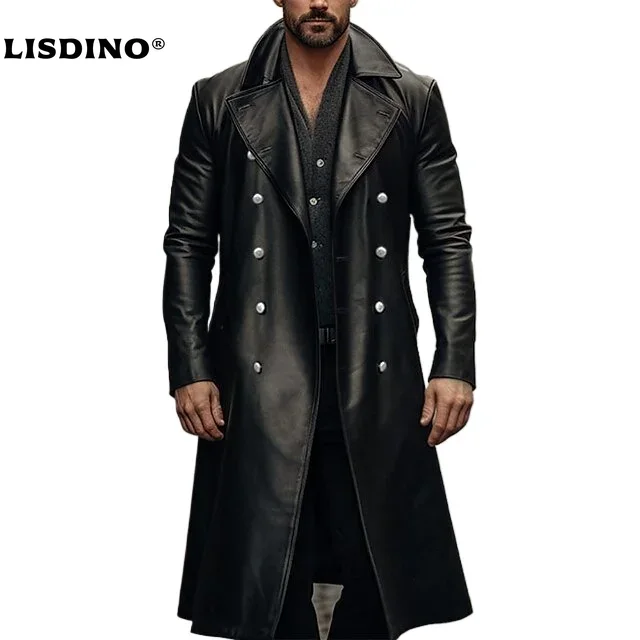 Leather Jacket Men Winter Flee - Winter Clothing Design บทวิจารณ์และราคา
