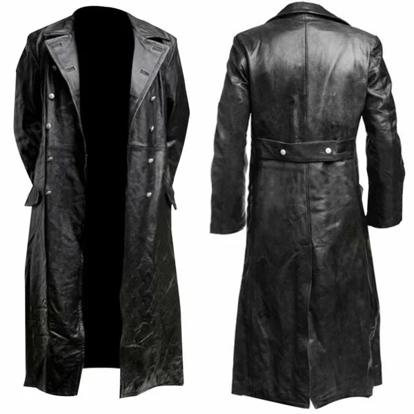 Leather Jacket Men Winter Flee - Winter Clothing Design บทวิจารณ์และราคา