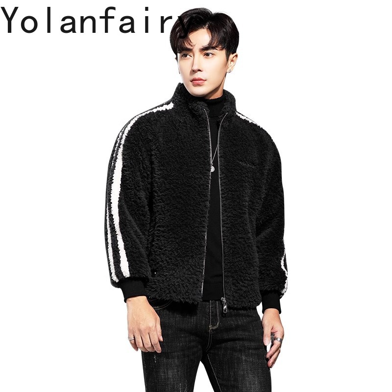 YOLANFAIRY 100% Wool Mens Real - Quality Winter Clothing Jacket บทวิจารณ์และราคา