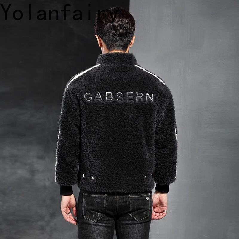 YOLANFAIRY 100% Wool Mens Real - Quality Winter Clothing Jacket บทวิจารณ์และราคา