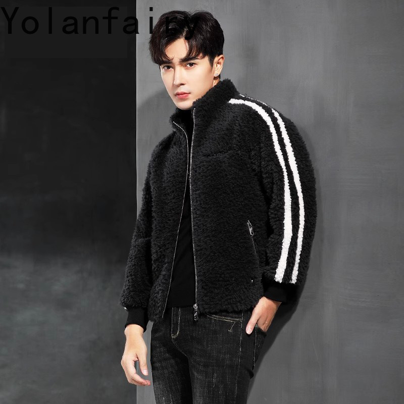 YOLANFAIRY 100% Wool Mens Real - Quality Winter Clothing Jacket บทวิจารณ์และราคา