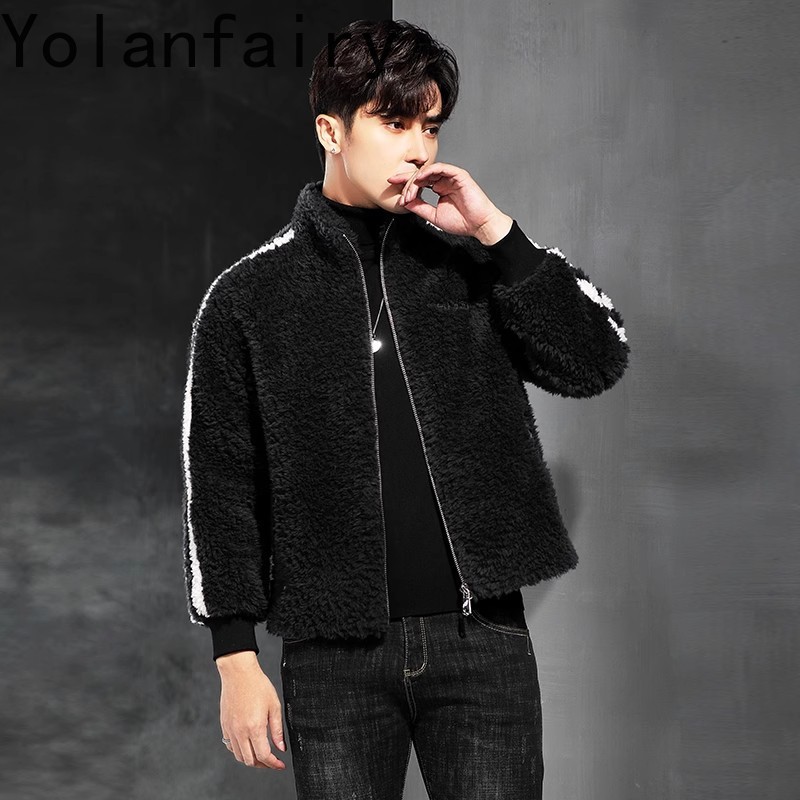YOLANFAIRY 100% Wool Mens Real - Quality Winter Clothing Jacket บทวิจารณ์และราคา