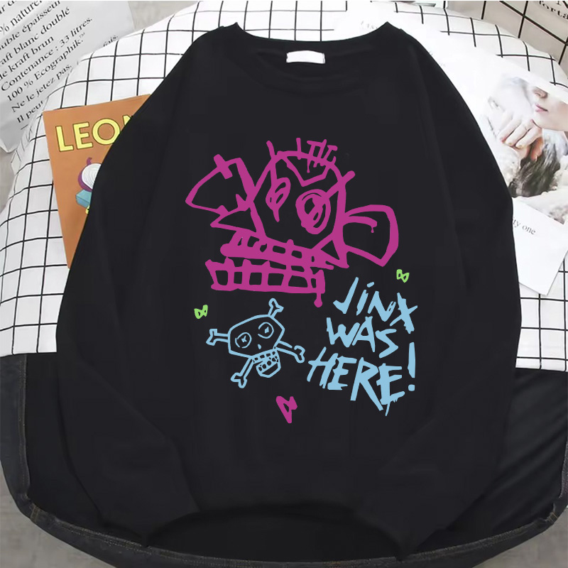Jinx Arcane Hoodie Hot Anime W - Winter Under Clothing บทวิจารณ์และราคา