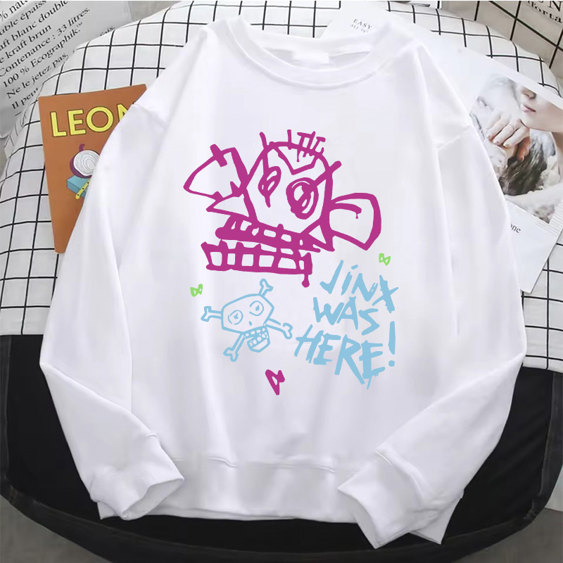 Jinx Arcane Hoodie Hot Anime W - Winter Under Clothing บทวิจารณ์และราคา