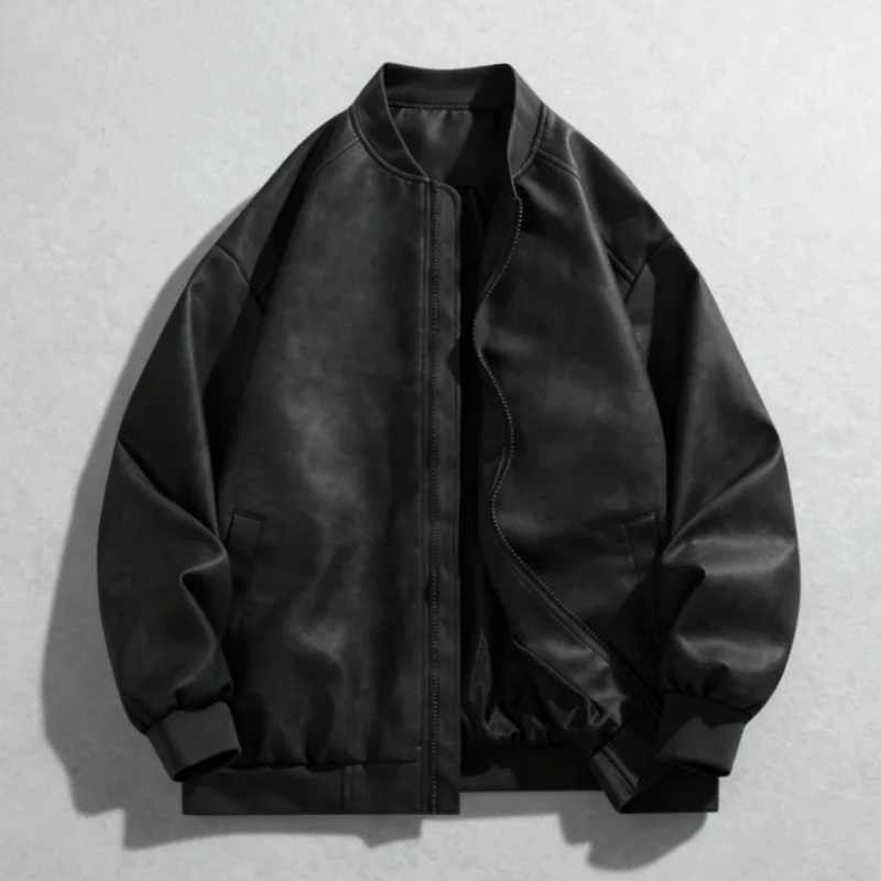Autumn New High Quality Retro  - Quality Winter Clothing Bomber Jacket บทวิจารณ์และราคา