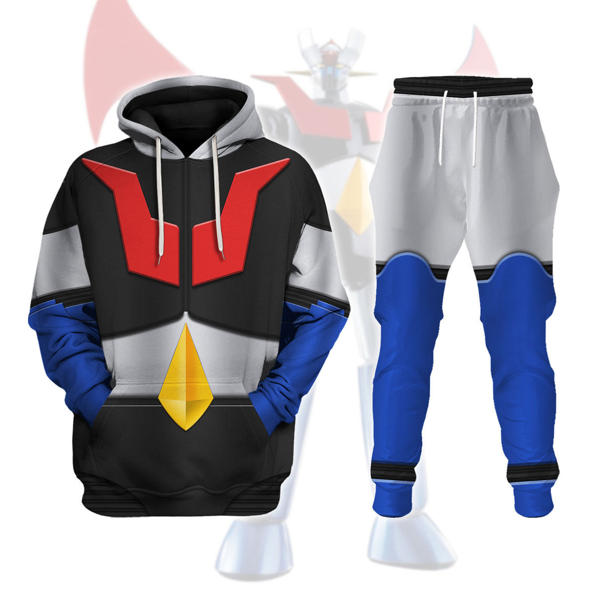 Anime Mazinger Z Cosplay 3D Pr - Winter Clothing Outdoor บทวิจารณ์และราคา