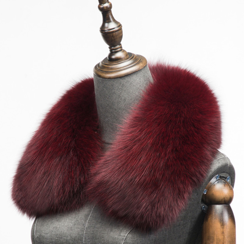 Winter Natural Fox Fur Scarf S - Winter Clothing Design บทวิจารณ์และราคา