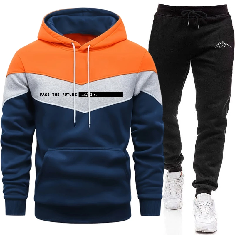 New Men's Tracksuit Fall Winte - Winter Clothing Outdoor บทวิจารณ์และราคา