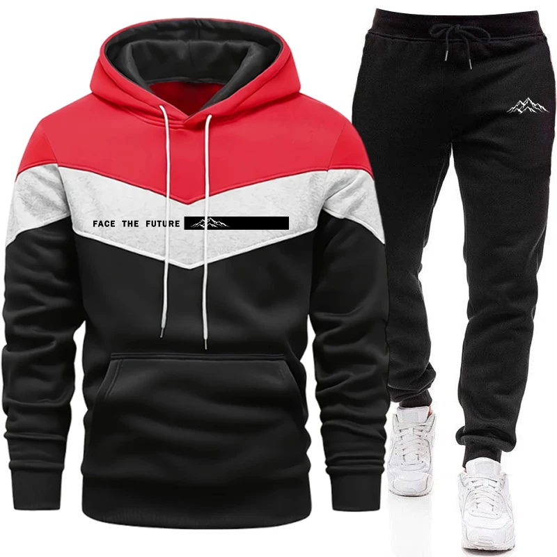 New Men's Tracksuit Fall Winte - Winter Clothing Outdoor บทวิจารณ์และราคา