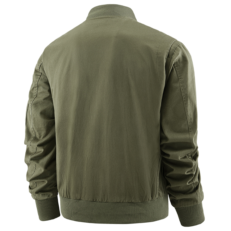 High Quality 100% Cotton Winte - Quality Winter Clothing Bomber Jacket บทวิจารณ์และราคา