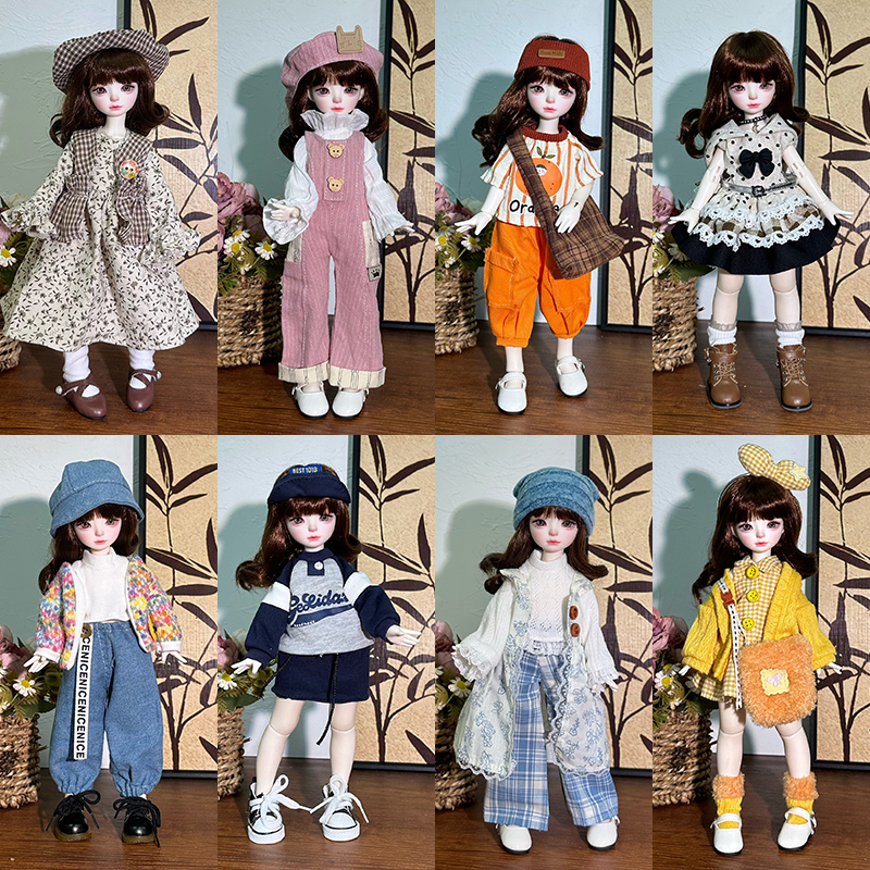 30cm BJD Doll Clothes for Girl - Winter Clothing Gear บทวิจารณ์และราคา
