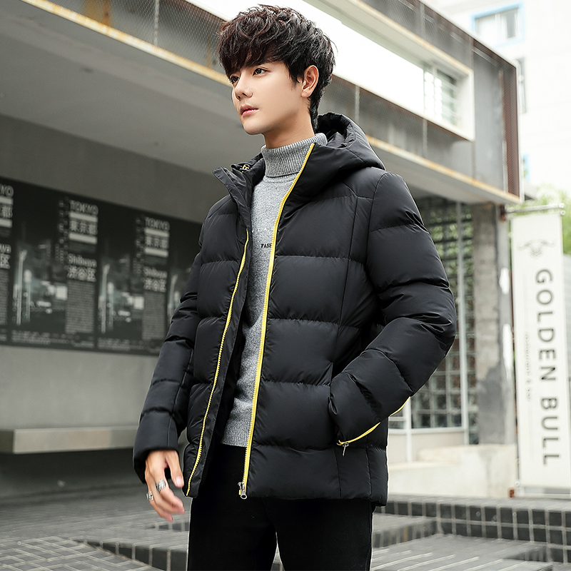 Men Hooded Winter Warm Parkas  - Quality Winter Clothing Jacket บทวิจารณ์และราคา