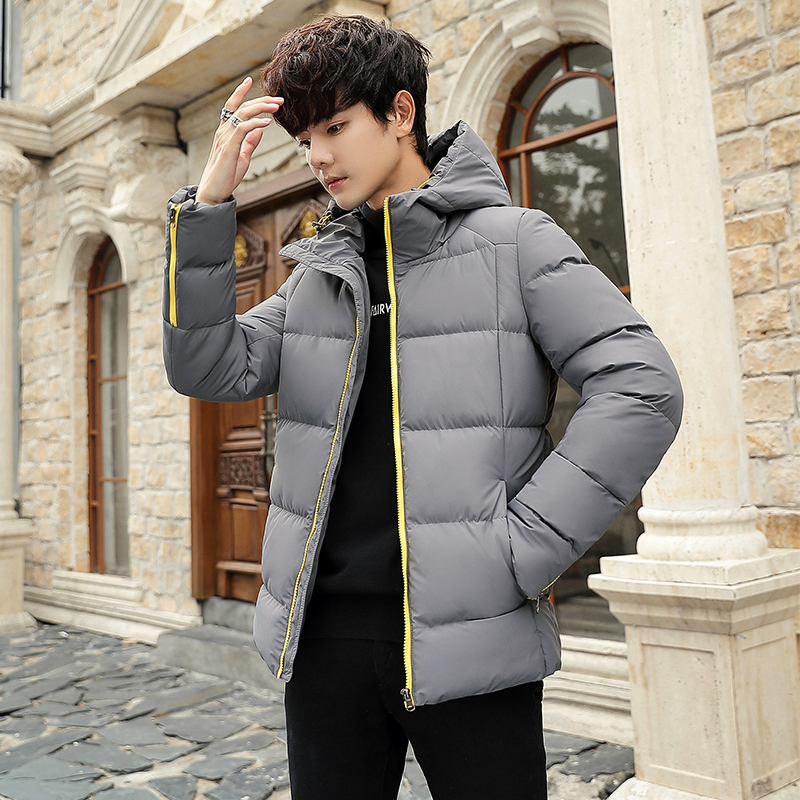 Men Hooded Winter Warm Parkas  - Quality Winter Clothing Jacket บทวิจารณ์และราคา