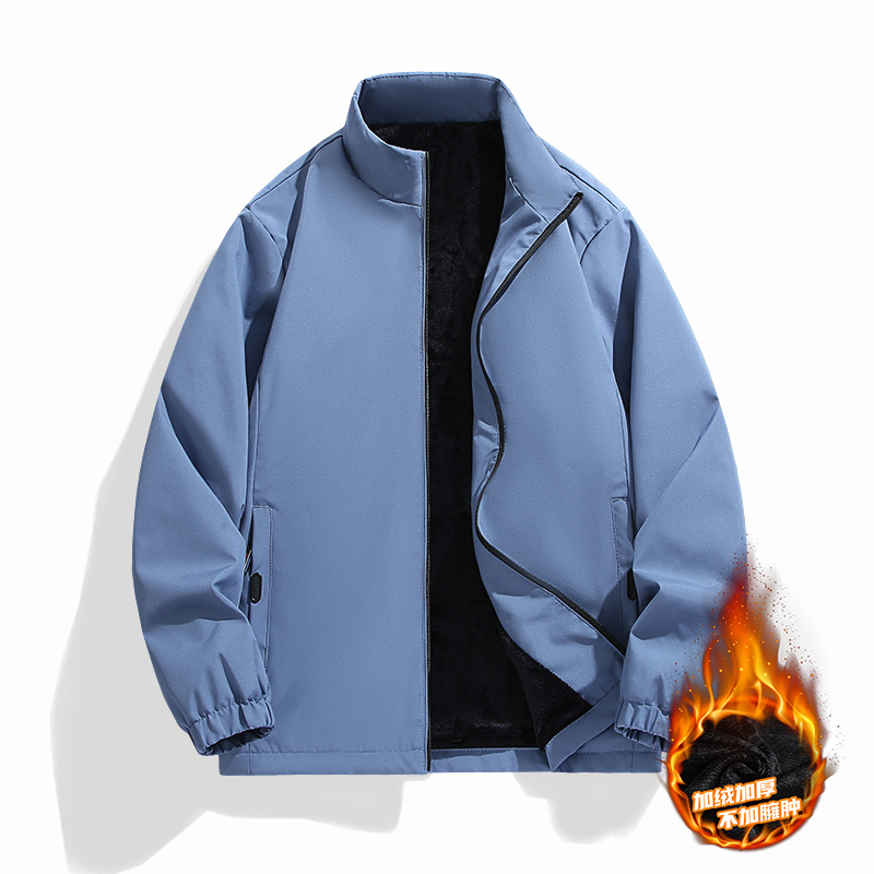Spring Autumn Men's Fleece Tur - Quality Winter Clothing Bomber Jacket บทวิจารณ์และราคา