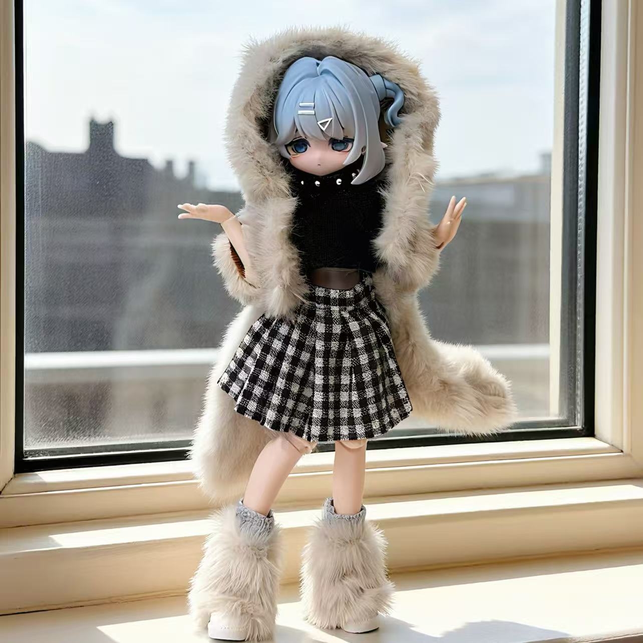 Winter Plush Doll Outfit Set 8 - Winter Clothing Gear บทวิจารณ์และราคา
