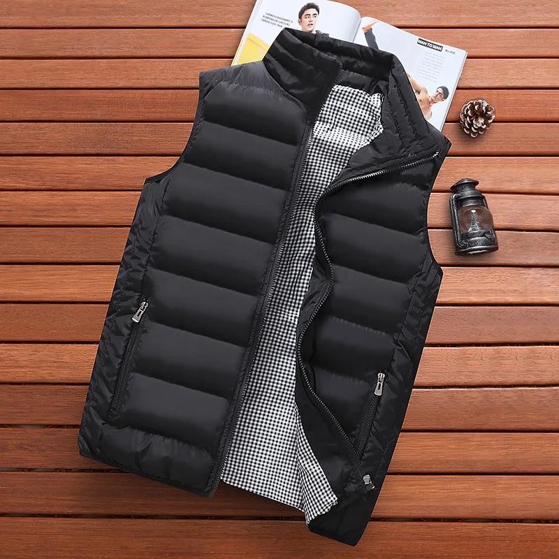 Men Vest Windproof Vest Men Ja - Winter Clothing Gear บทวิจารณ์และราคา