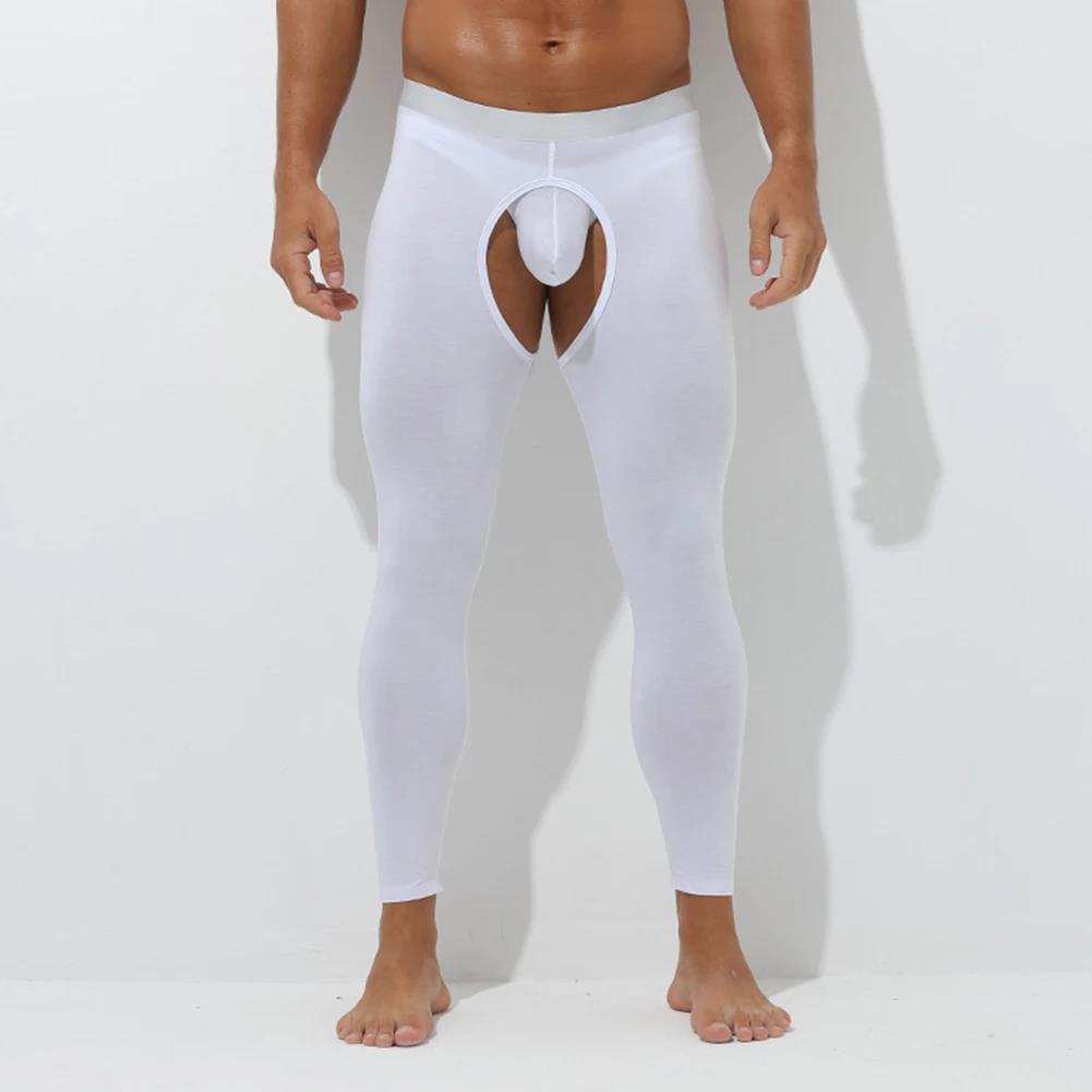 Mens Thermal Pants Open Crotch - Winter Under Clothing บทวิจารณ์และราคา