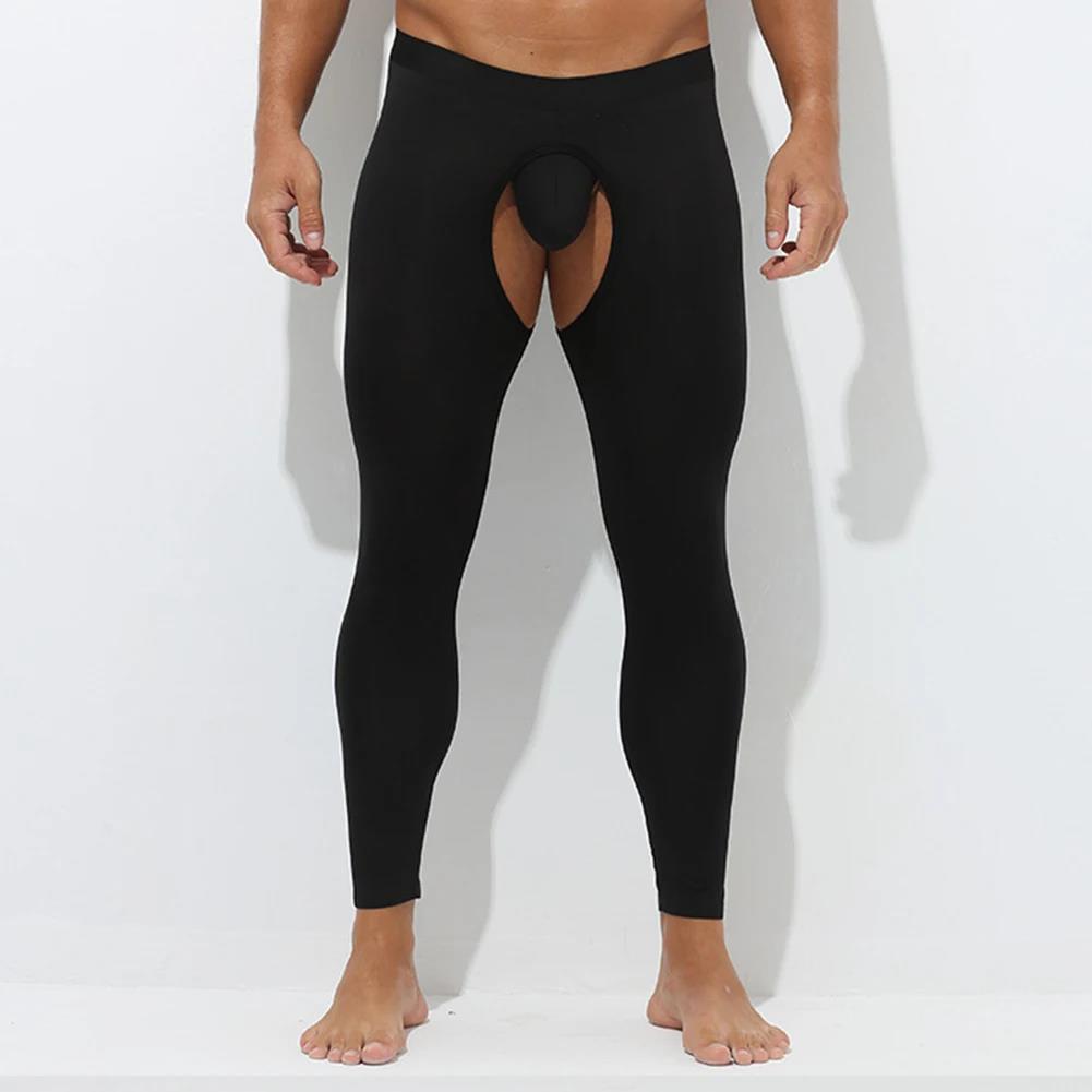 Mens Thermal Pants Open Crotch - Winter Under Clothing บทวิจารณ์และราคา