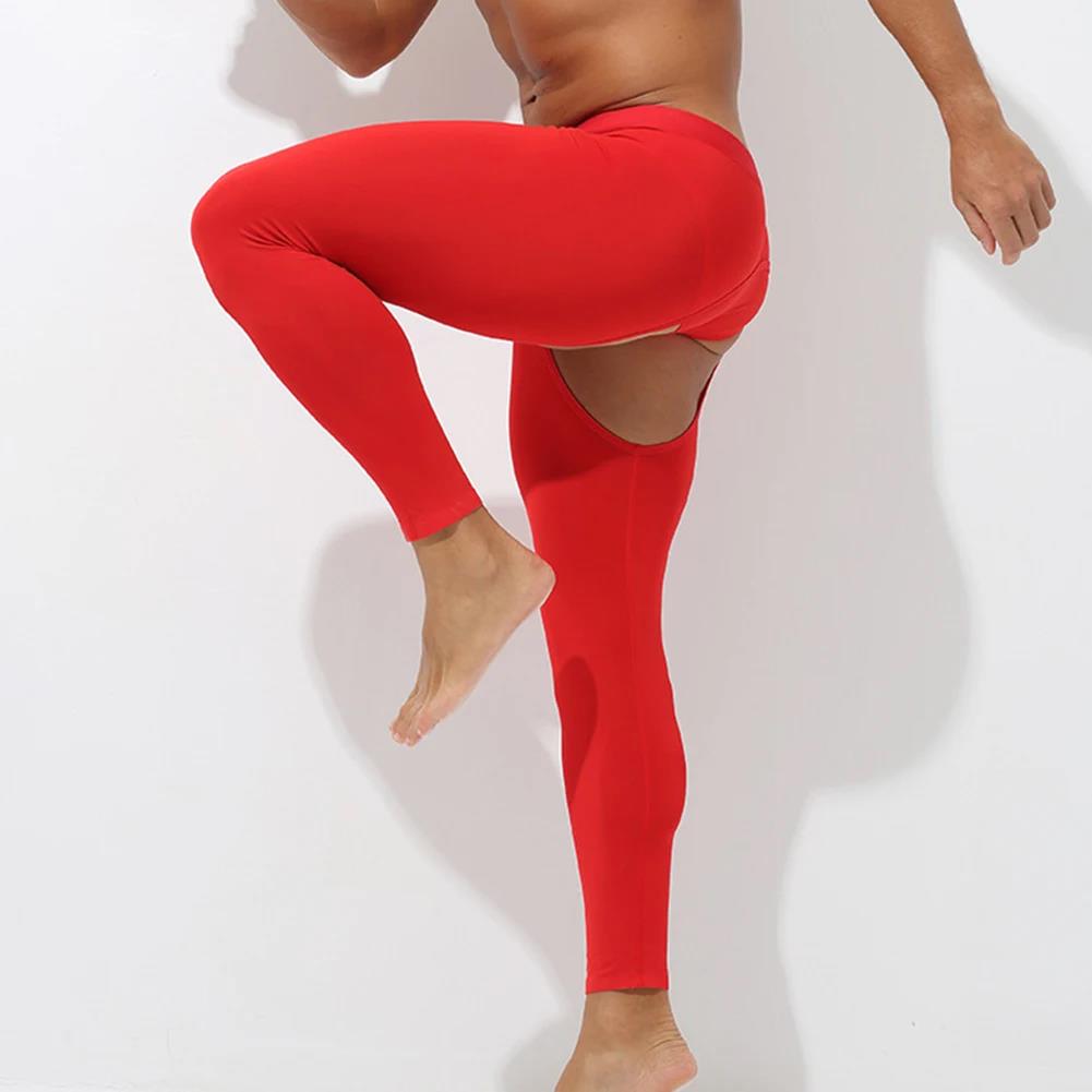 Mens Thermal Pants Open Crotch - Winter Under Clothing บทวิจารณ์และราคา