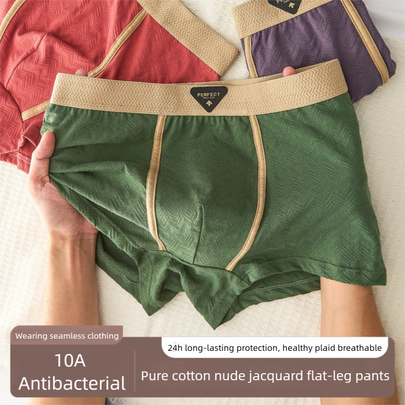3PC 100% Cotton Men's Underwea - Winter Under Clothing บทวิจารณ์และราคา