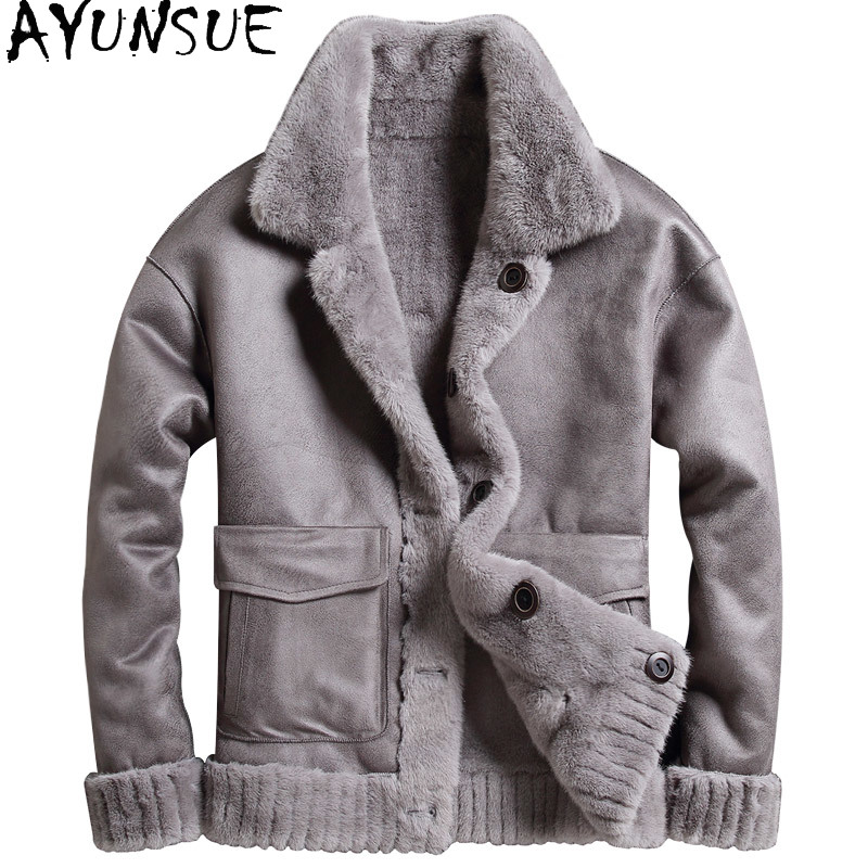 AYUNSUE Winter Faux Mink Fur M - Quality Winter Clothing Jacket บทวิจารณ์และราคา