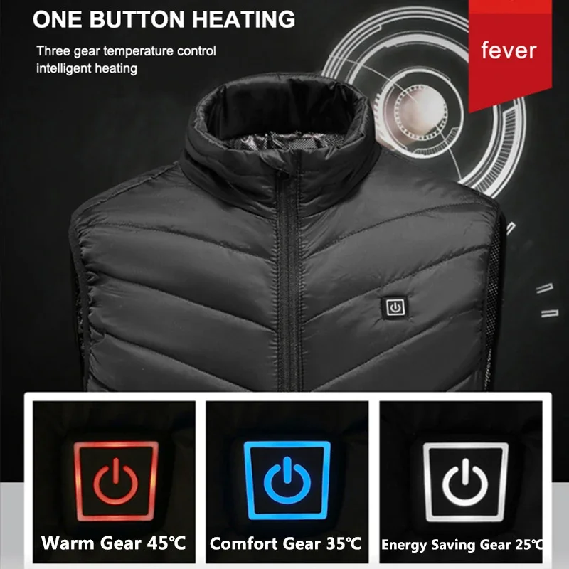 PHMAX Heated Vest Winter Warm  - Winter Under Clothing บทวิจารณ์และราคา