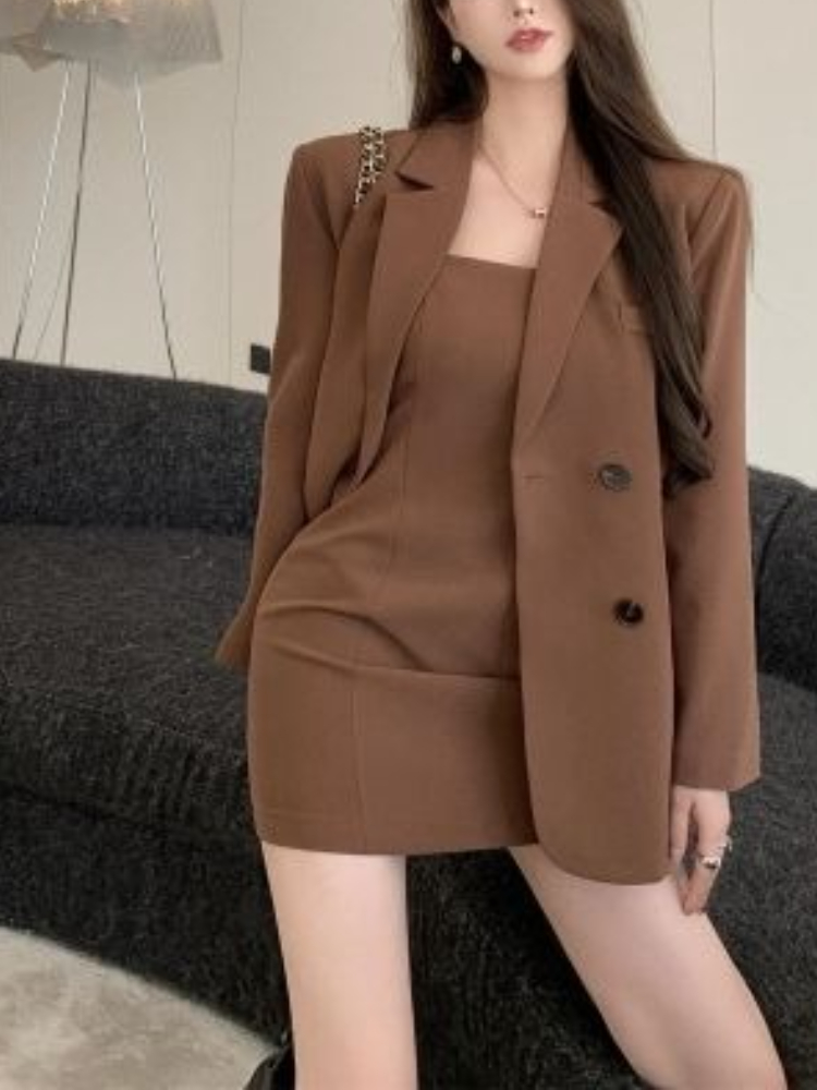 Autumn Winter Brown Elegant 2  - Winter Clothing Online บทวิจารณ์และราคา