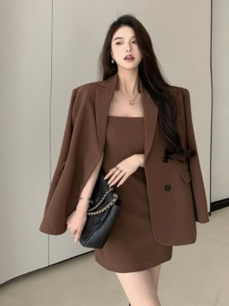 Autumn Winter Brown Elegant 2  - Winter Clothing Online บทวิจารณ์และราคา