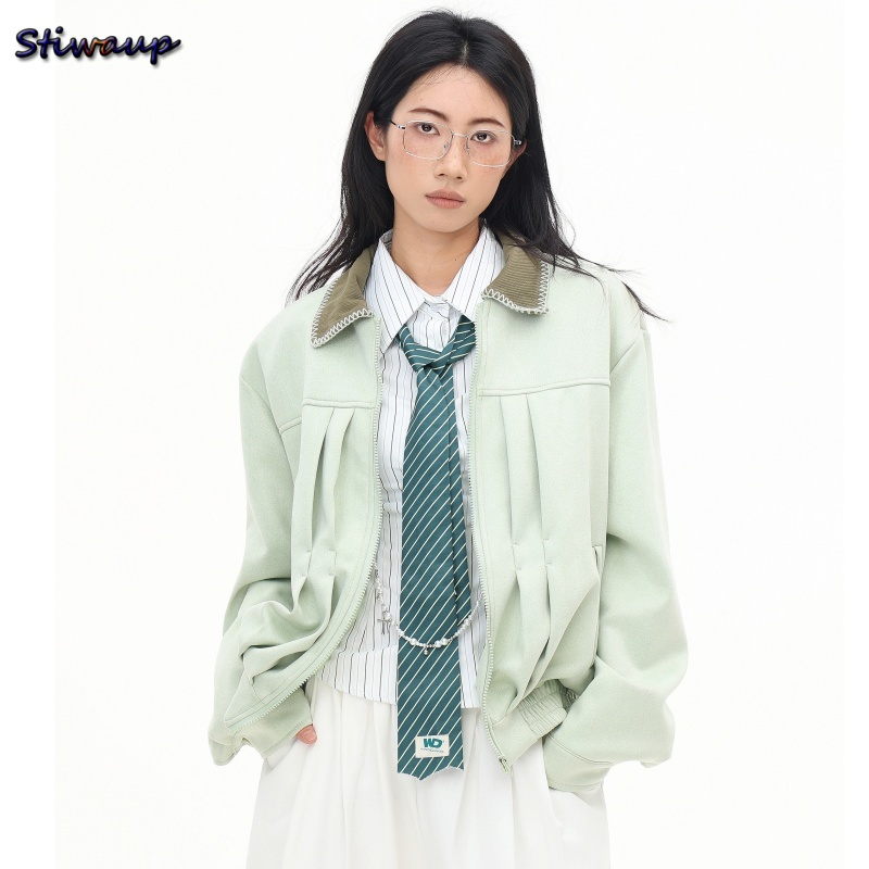 Women's Autumn Bomber Jacket G - Quality Winter Clothing Bomber Jacket บทวิจารณ์และราคา