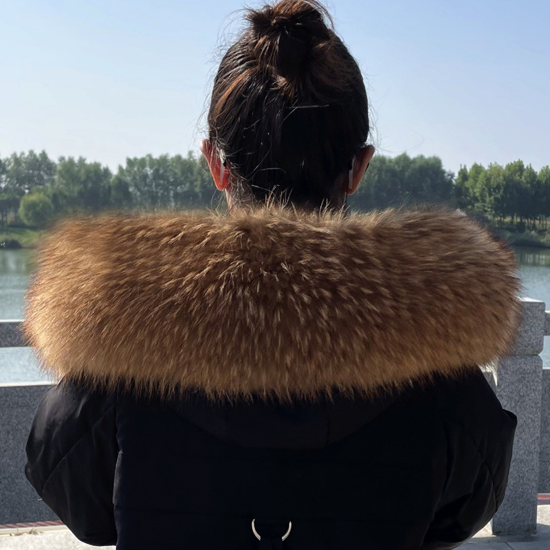 Raccoon Fur Collar Winter Supe - Winter Clothing Design บทวิจารณ์และราคา