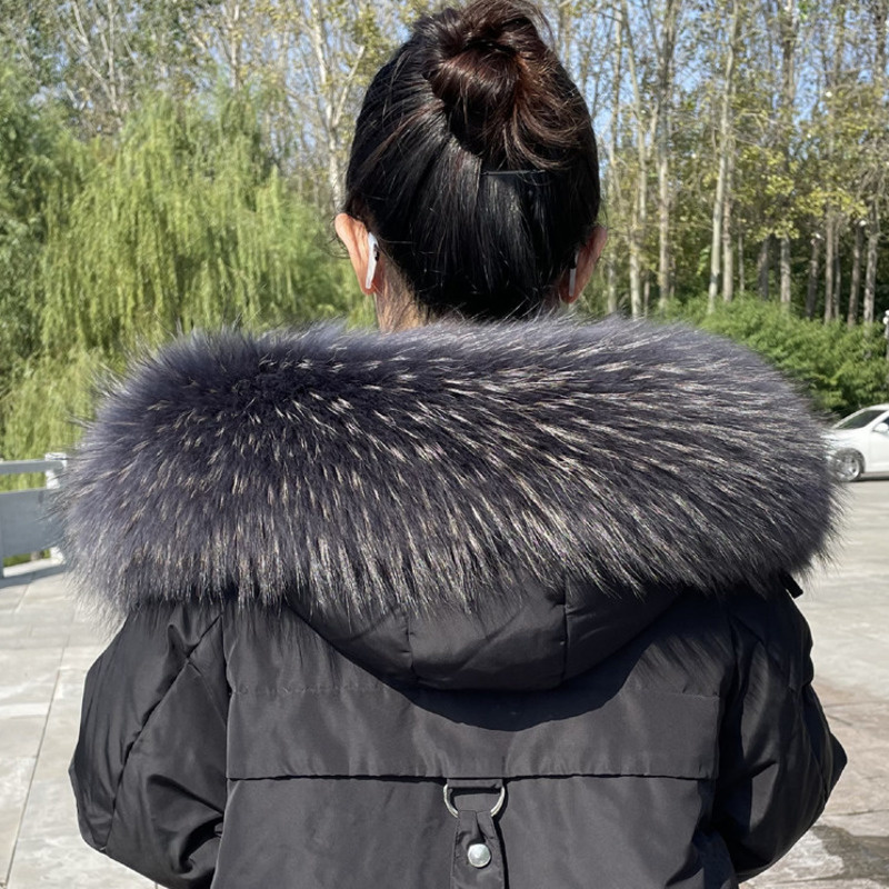 Raccoon Fur Collar Winter Supe - Winter Clothing Design บทวิจารณ์และราคา