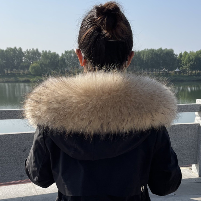 Raccoon Fur Collar Winter Supe - Winter Clothing Design บทวิจารณ์และราคา