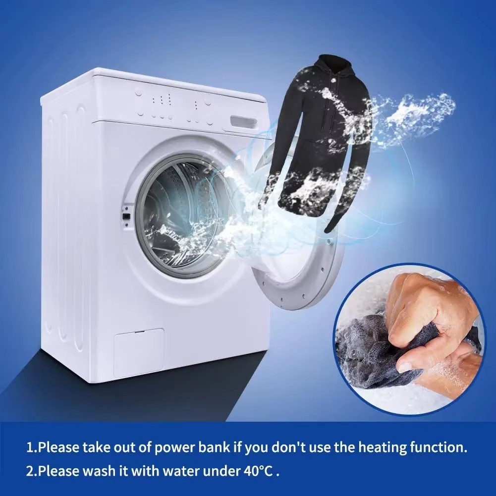 Women USB Heating Hoodies men  - Winter Clothing Design บทวิจารณ์และราคา