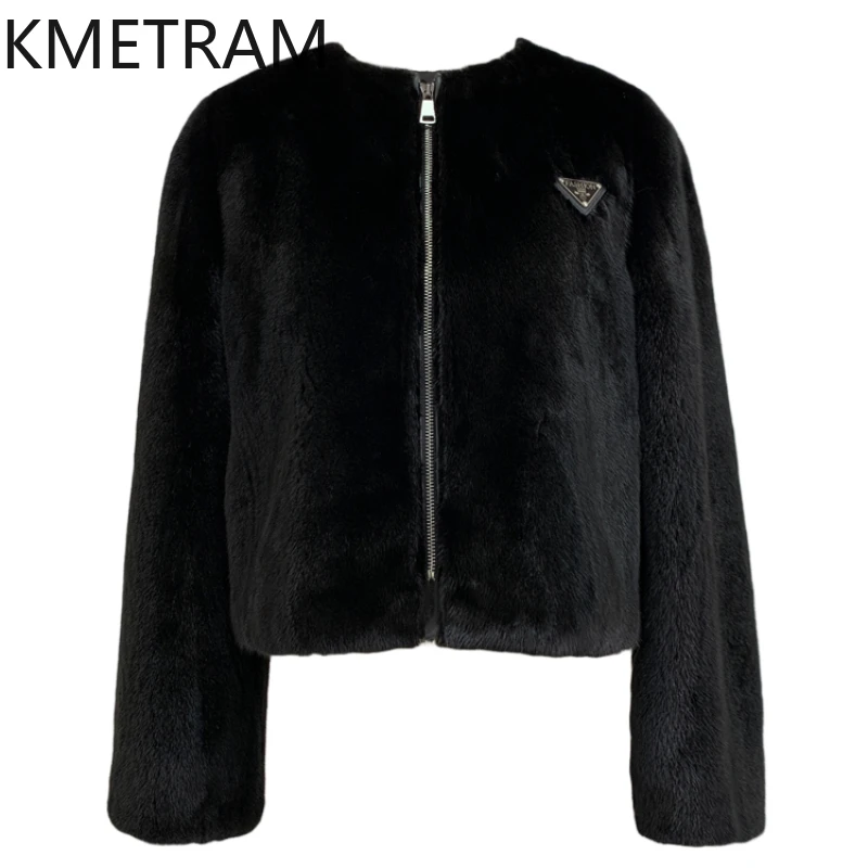 Natural Mink Fur Jacket Short  - Quality Winter Clothing Jacket บทวิจารณ์และราคา